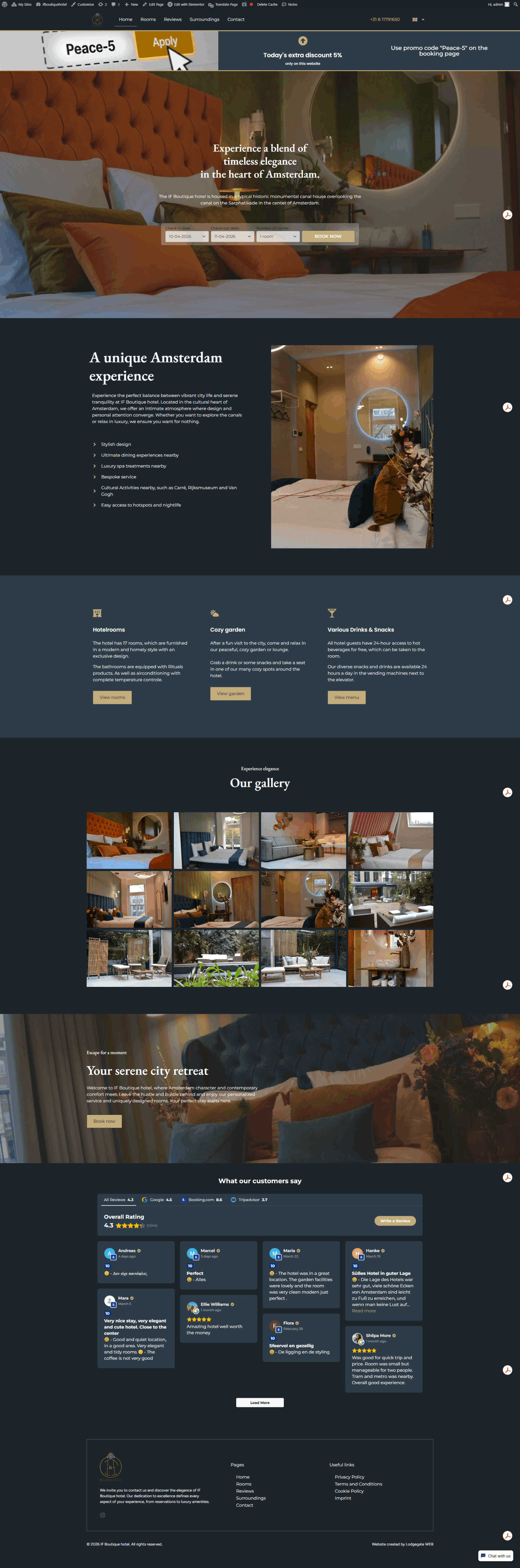 Full Website Showcase